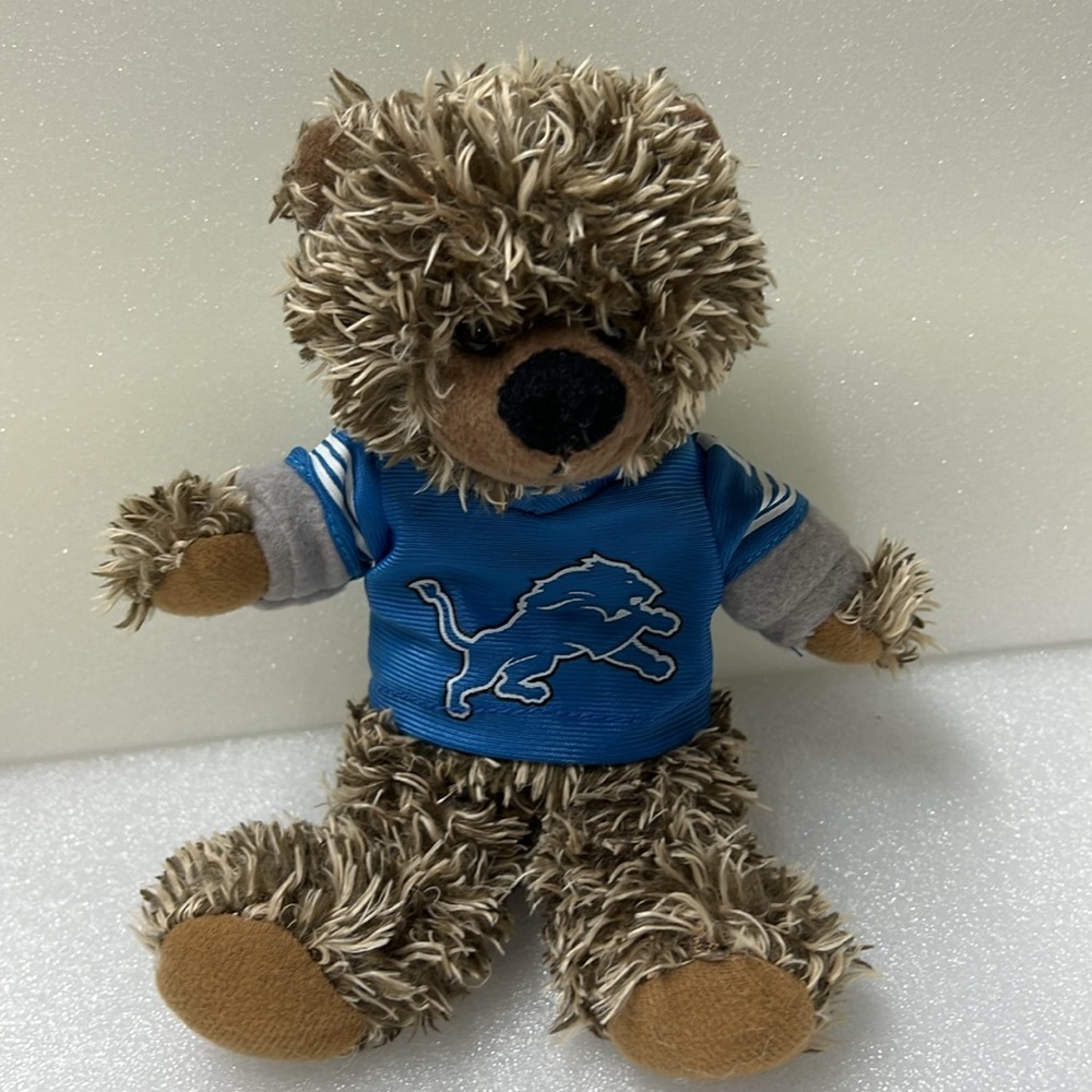 New Detroit Lions Bear Plush
